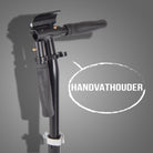 Apollo Apollo Scooter - "Hurricane" City-Scooter met vering Zwart Zilver