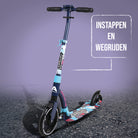 Apollo Apollo Scooter - "Hurricane" City-Scooter met vering Blauw Multicolor