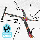 Apollo 145 mm City-Scooter met Vering "Skyracer" opvouwbaar en in hoogte verstelbaar Oranje