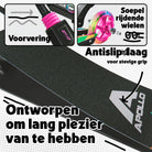 Apollo 145 mm City-Scooter met Vering "Skyracer" opvouwbaar en in hoogte verstelbaar Veelkleurig