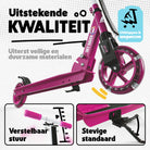 Apollo 145 mm City-Scooter met Vering "Skyracer" opvouwbaar en in hoogte verstelbaar Berry