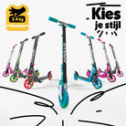 Apollo 145 mm City-Scooter met Vering "Skyracer" opvouwbaar en in hoogte verstelbaar Berry