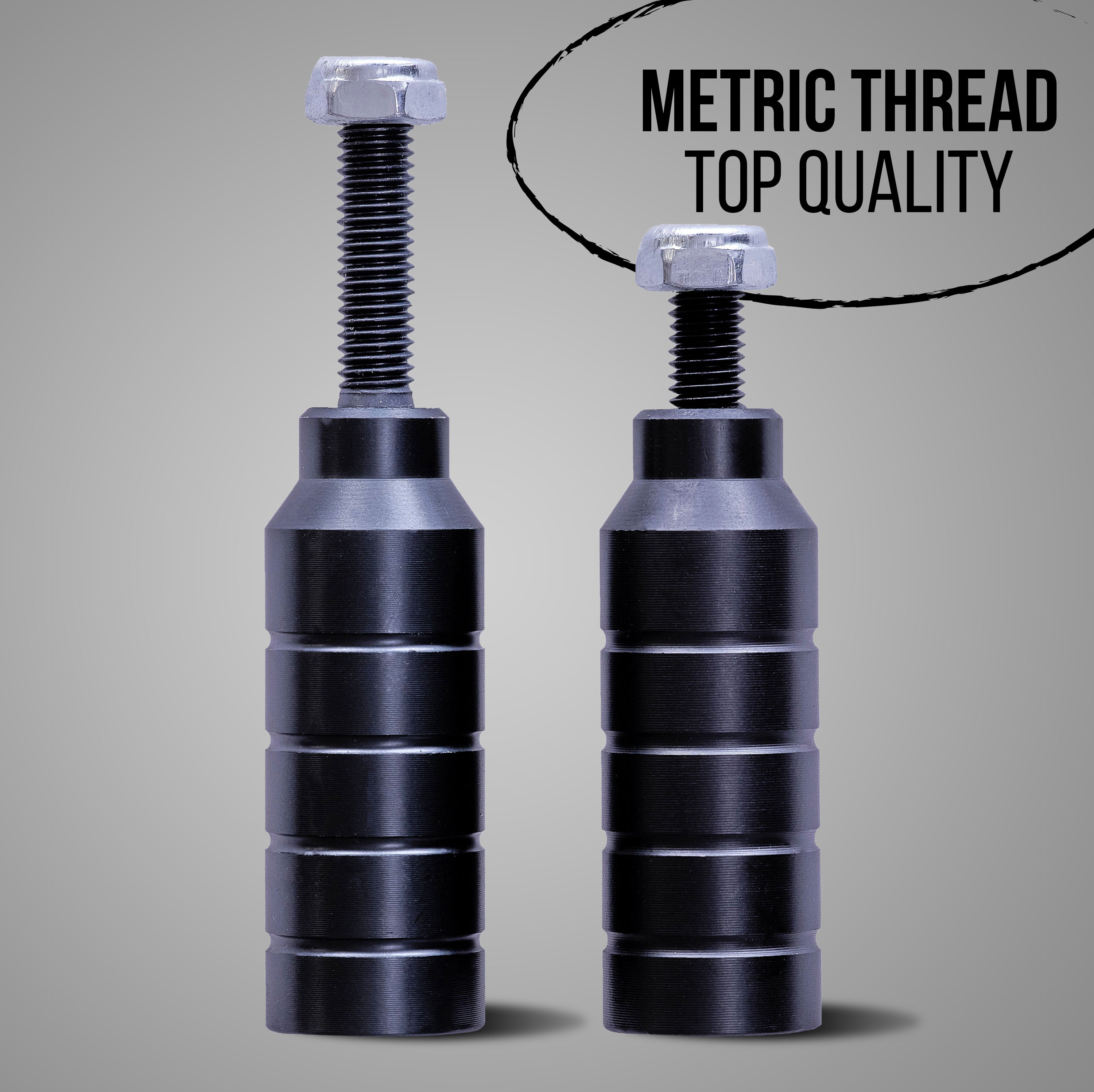 Apollo Funsport NL Apollo stuntstep pegs 13,5 x 2 cm, professionele antislip-stiften van staal