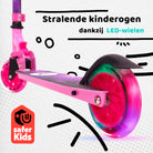 Apollo Kinderscooter 'Moonracer' LED-step met Vering Stars