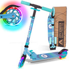 Apollo Kinderscooter 'Moonracer' LED-step met Vering Mint