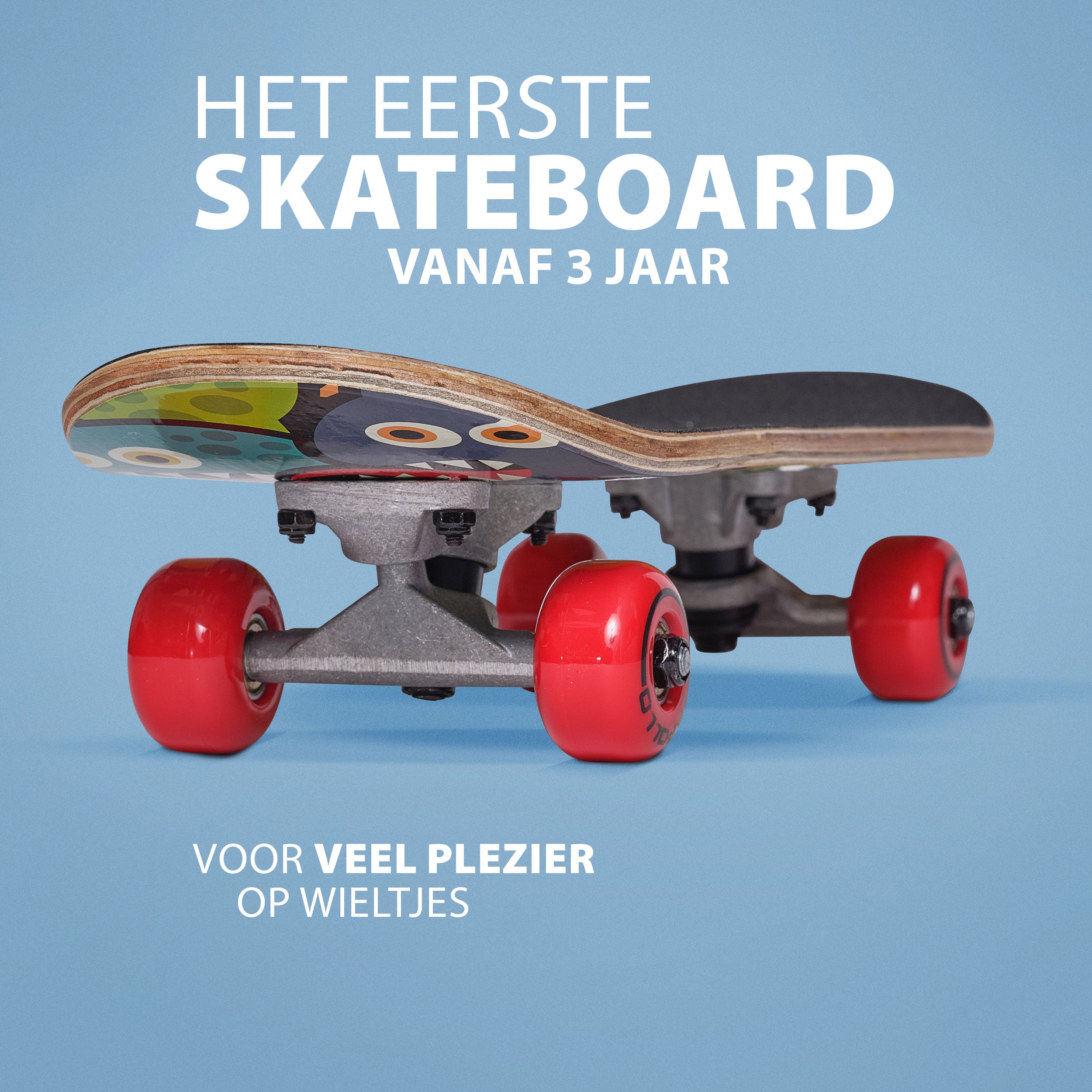 Apollo Kinderen Skateboard 51cm - Monsterskate Monsterskate