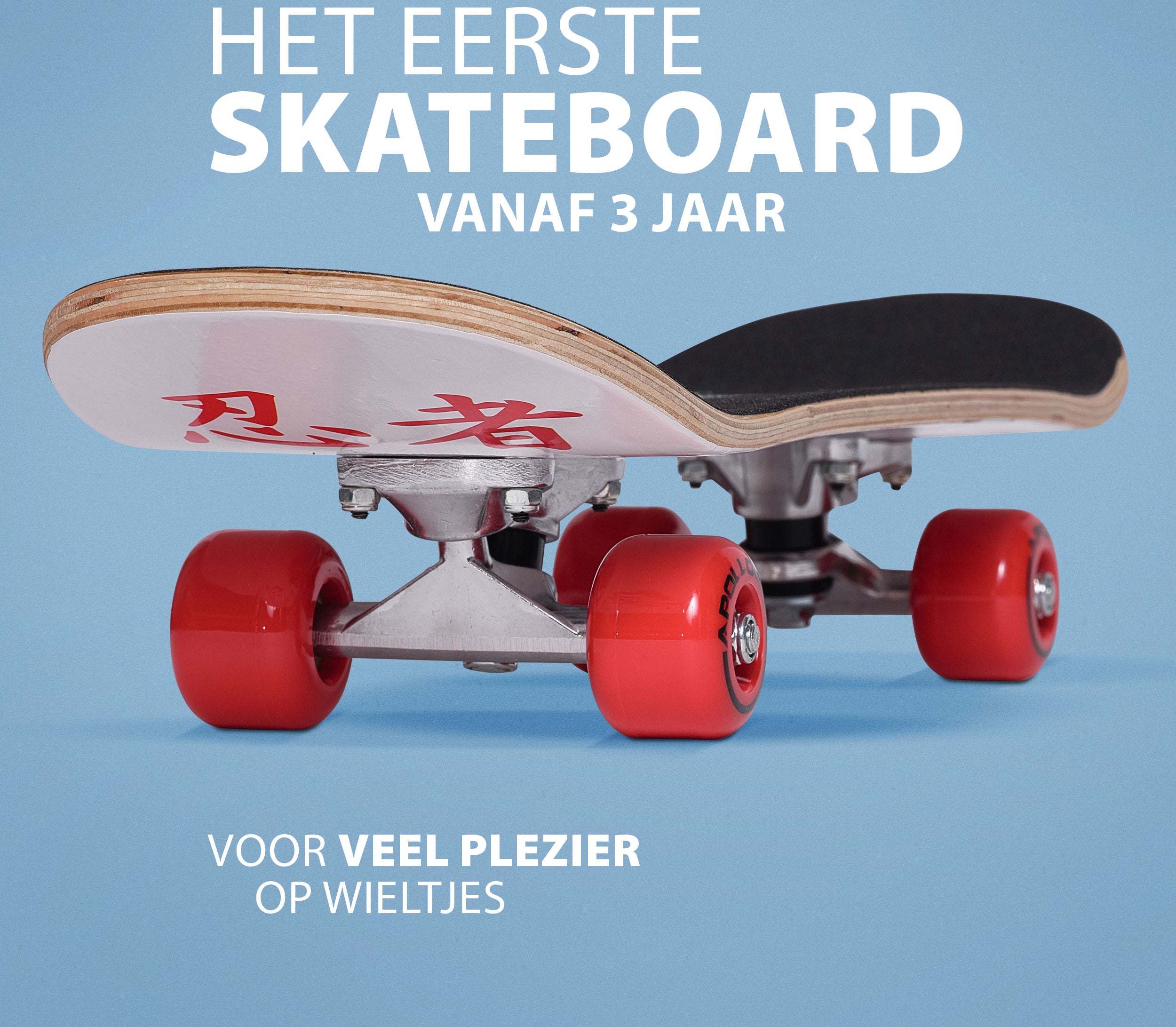 Apollo Kinderen Skateboard 61cm - Ninja Ninja