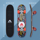 Apollo Kinderen Skateboard 61cm - Flash Flash