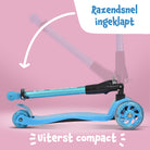 Apollo 'Kids Whiz' LED Scooter voor Kinderen - in verschillende kleuren Blauw