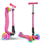 Apollo 'Kids Whiz' LED Scooter voor Kinderen - in verschillende kleuren Roze