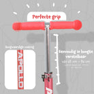 Apollo 'Kids Whiz' LED Scooter voor Kinderen - in verschillende kleuren Rood