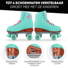 Apollo Disco Klassieke rolschaatsen voor kinderen en volwassenen - Lagoon L (39-42)