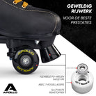 Apollo Disco Klassieke rolschaatsen voor kinderen en volwassenen - Luna Nova L (39-42)