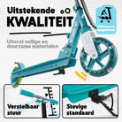 Apollo 145 mm City-Scooter met Vering "Skyracer" opvouwbaar en in hoogte verstelbaar Mint