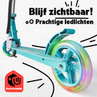 Apollo 145 mm City-Scooter met Vering "Skyracer" opvouwbaar en in hoogte verstelbaar Mint