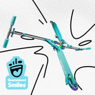 Apollo 145 mm City-Scooter met Vering "Skyracer" opvouwbaar en in hoogte verstelbaar Mint