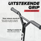 Apollo Stunt Scooter 'Genius Pro' hoogwaardige stuntstep met ABEC 9 kogellagers Red Ink