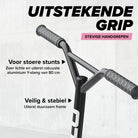 Apollo Stunt Scooter 'Genius Pro' hoogwaardige stuntstep met ABEC 9 kogellagers Zwart Roze