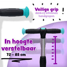 Apollo 'KidsPro 4' Opvouwbare Kinderstep met LED-Wielen Mint