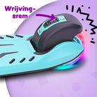 Apollo 'KidsPro 4' Opvouwbare Kinderstep met LED-Wielen Mint