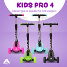Apollo 'KidsPro 4' Opvouwbare Kinderstep met LED-Wielen Mint