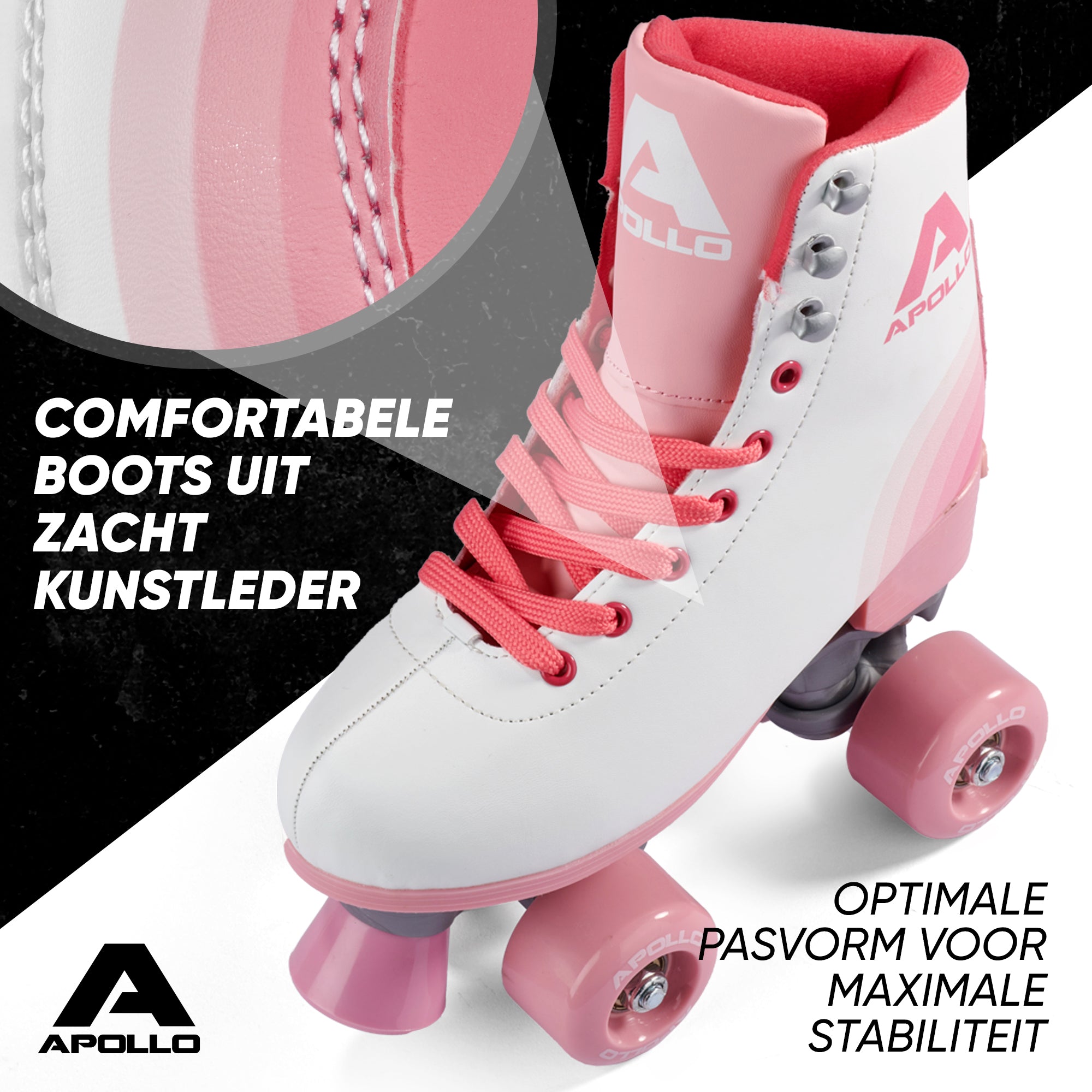 Apollo Disco Klassieke rolschaatsen voor kinderen en volwassenen - Blossom L (39-42)