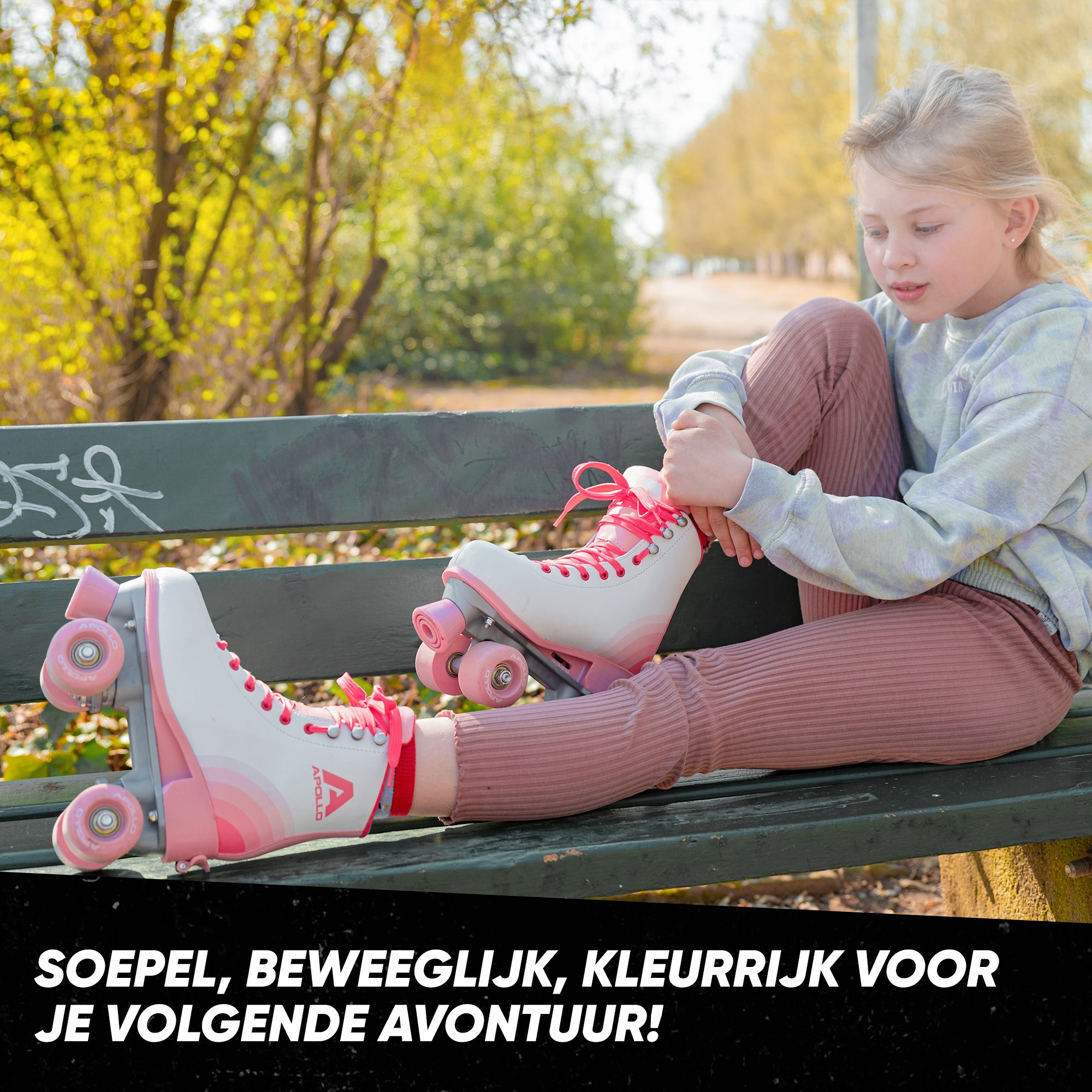 Apollo Disco Klassieke rolschaatsen voor kinderen en volwassenen - Blossom L (39-42)