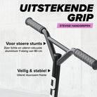 Apollo Stunt Scooter 'Genius Pro' hoogwaardige stuntstep met ABEC 9 kogellagers Rainbow