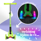 Apollo 'Kids Whiz' LED Scooter voor Kinderen - in verschillende kleuren Groen