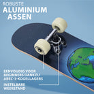 Apollo Kinderen Skateboard 61cm - Around the World Around the World