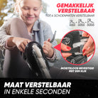 Apollo Verstelbare skeelers 'Super Blade' maat 31-42, Zwart L (39-42)