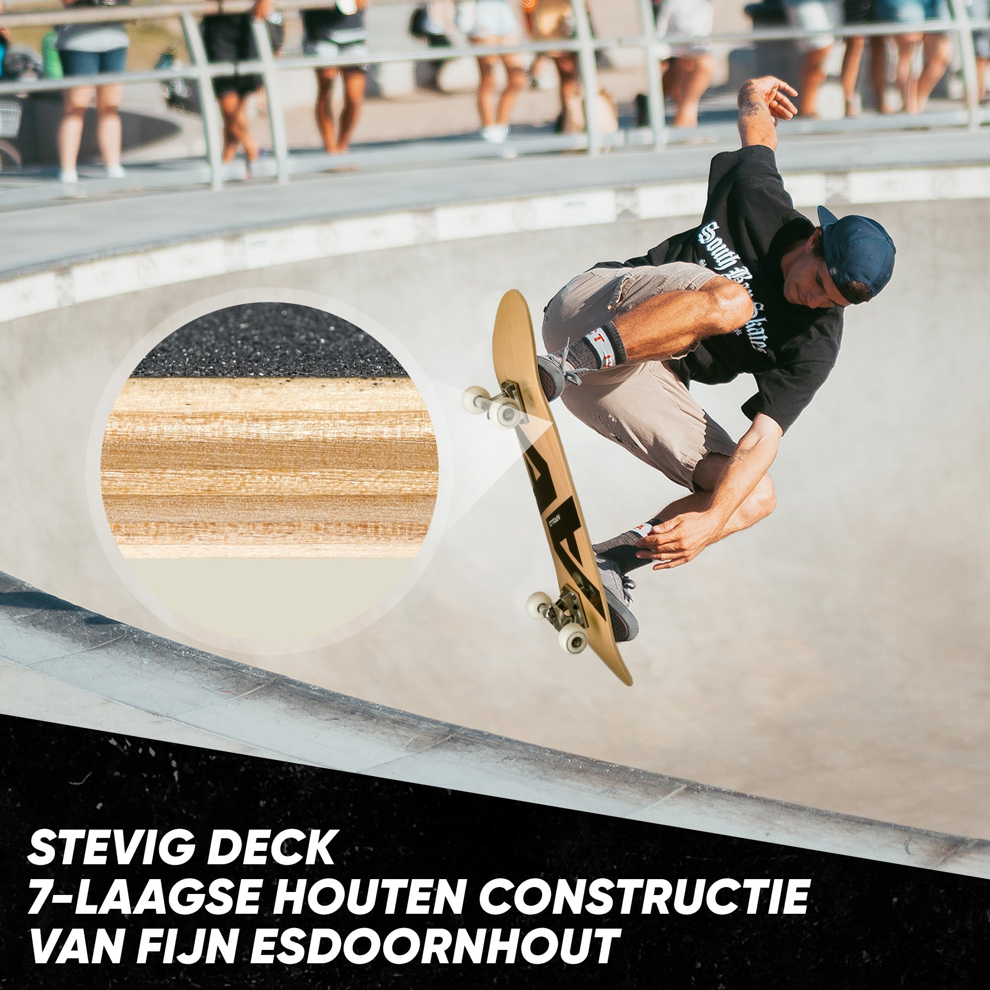 Apollo Skateboard Compleetboard 31 inch - A&A A&A