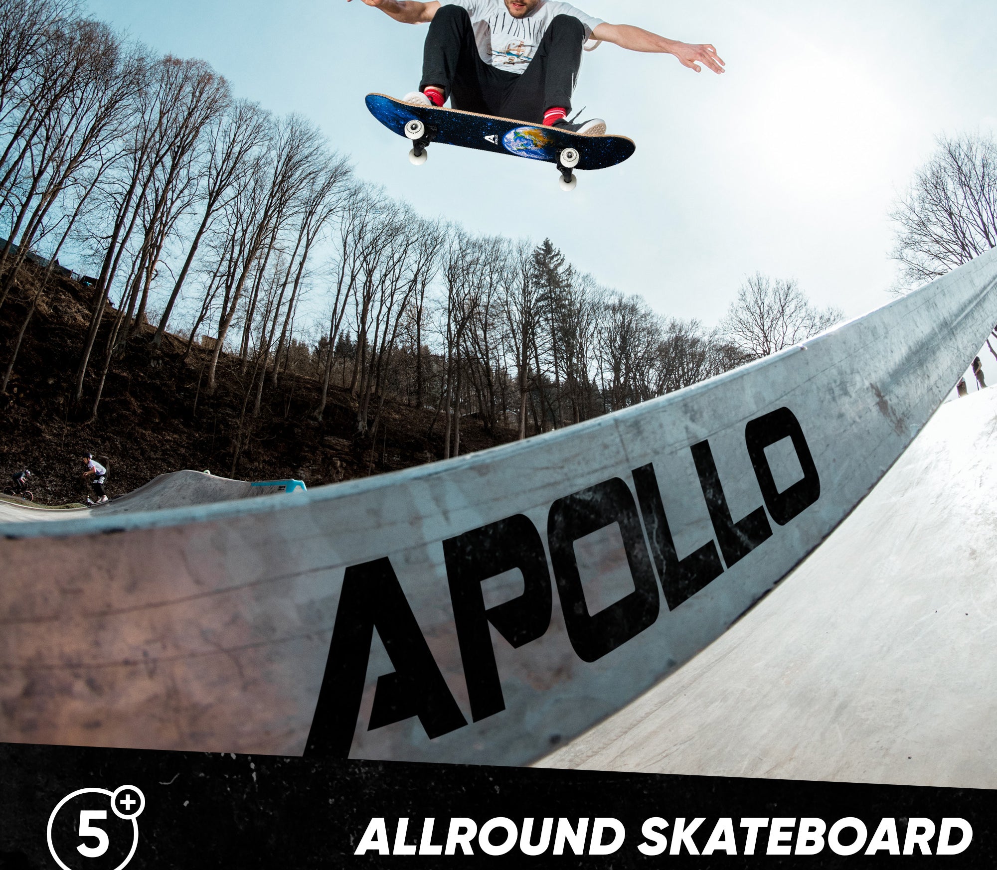 Apollo Skateboard Compleetboard 31 inch - Earth Earth