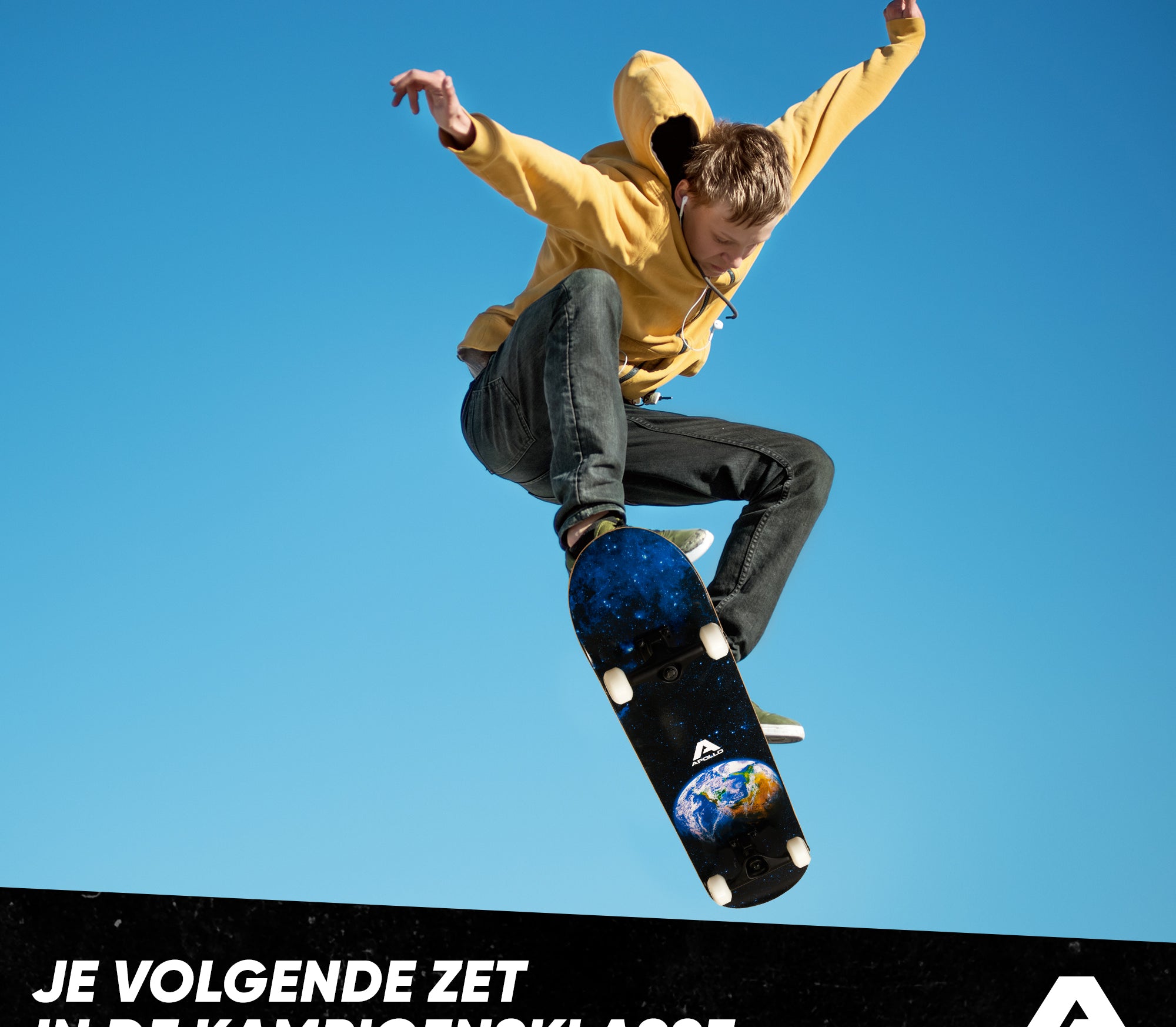 Apollo Skateboard Compleetboard 31 inch - Earth Earth