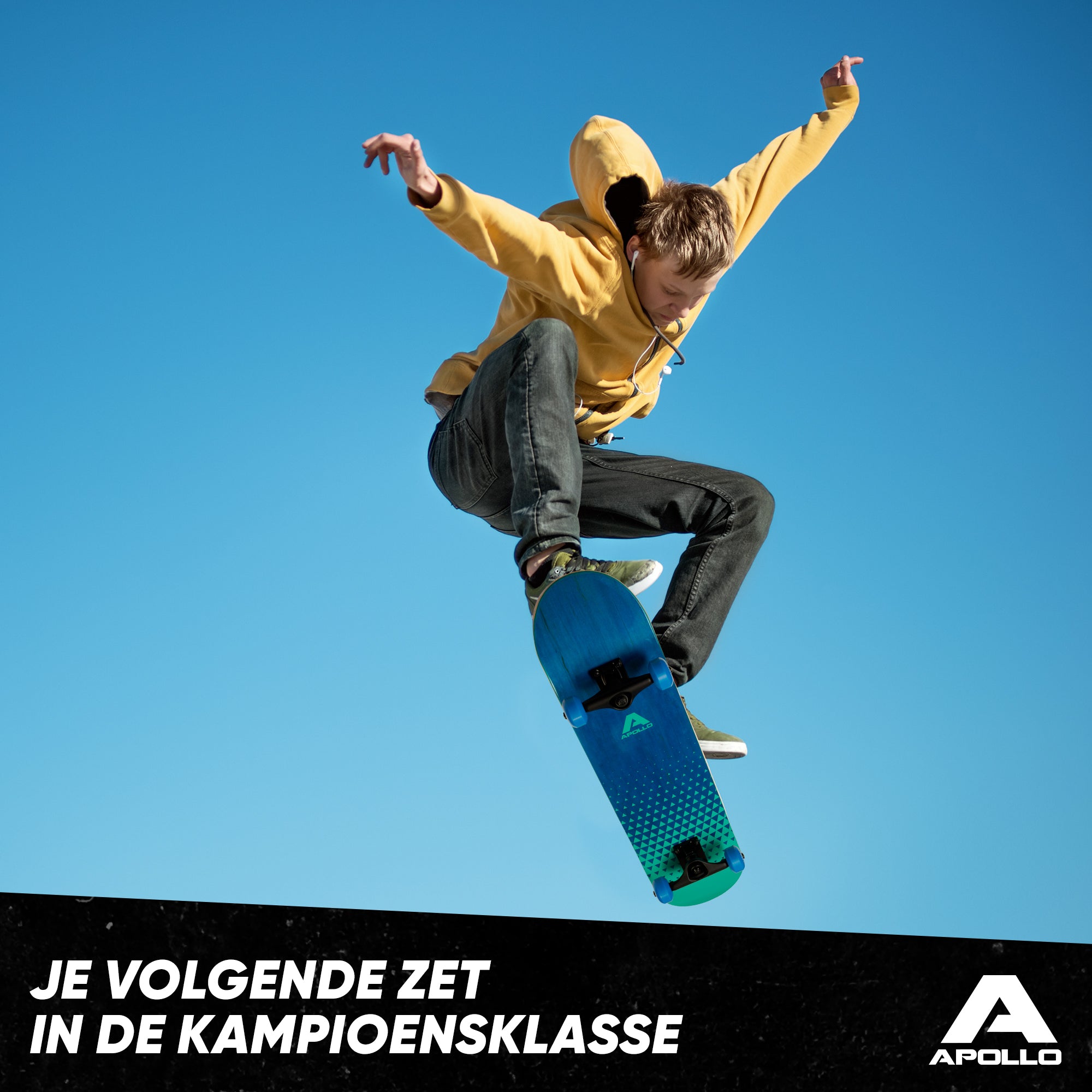 Apollo Skateboard Compleetboard 31 inch - Fresh Fresh