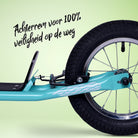 Apollo Paradise Retro step met luchtbanden 12,5 inch Turquoise