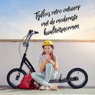 Apollo Paradise Retro step met luchtbanden 12,5 inch Turquoise