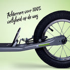 Apollo Paradise Retro step met luchtbanden 12,5 inch Grijs