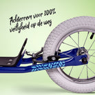 Apollo Paradise Retro step met luchtbanden 12,5 inch Blauw