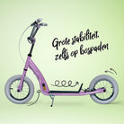 Apollo Paradise Retro step met luchtbanden 12,5 inch Roze