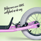 Apollo Paradise Retro step met luchtbanden 12,5 inch Roze