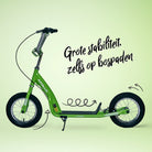 Apollo Paradise Retro step met luchtbanden 12,5 inch Groen