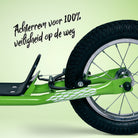 Apollo Paradise Retro step met luchtbanden 12,5 inch Groen