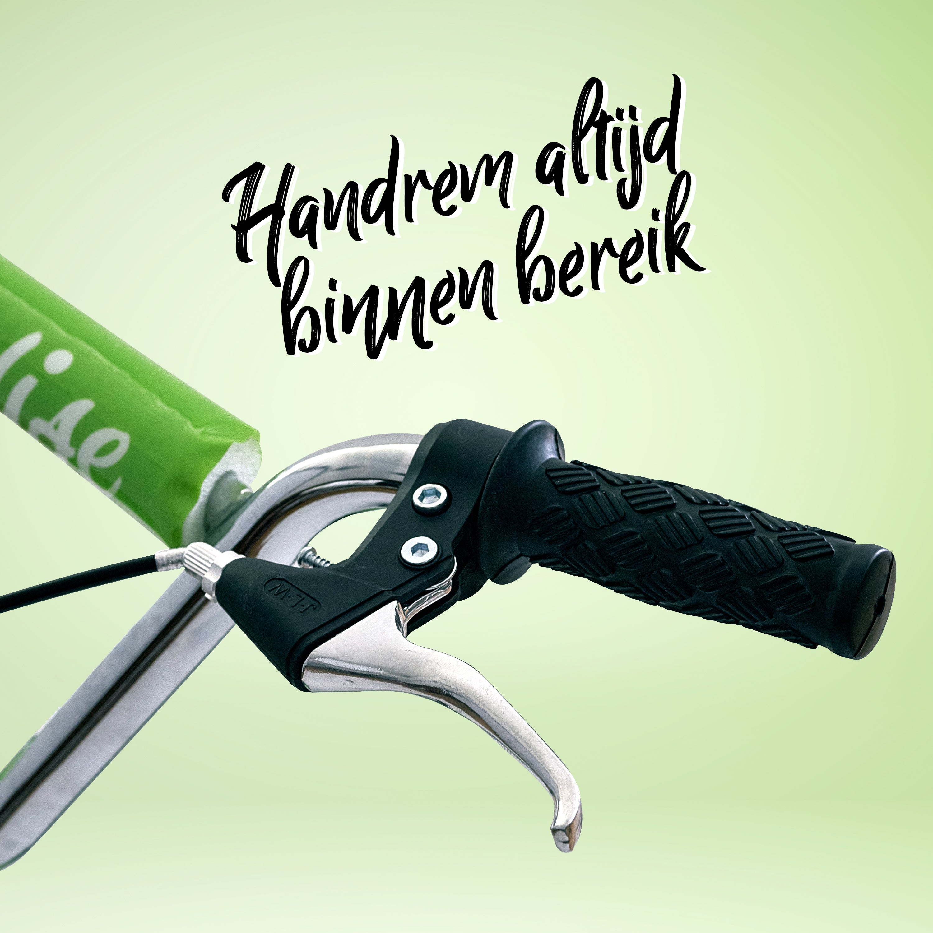 Apollo Paradise Retro step met luchtbanden 12,5 inch Groen