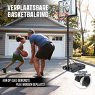 Apollo Basketbalring Apollo met standaard en wielen, basketbal en pomp 230-305 cm