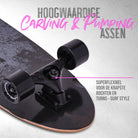 Apollo Surfskate Board - Black Marble Black Marble