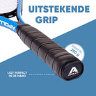 Apollo Speed Badmintonset met Badmintonshuttles en Badmintonracket Blauw