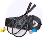 Apollo Speed Badmintonset met Badmintonshuttles en Badmintonracket Grijs Mint