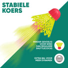 Apollo Speed Badmintonset met Badmintonshuttles en Badmintonracket Grijs Mint