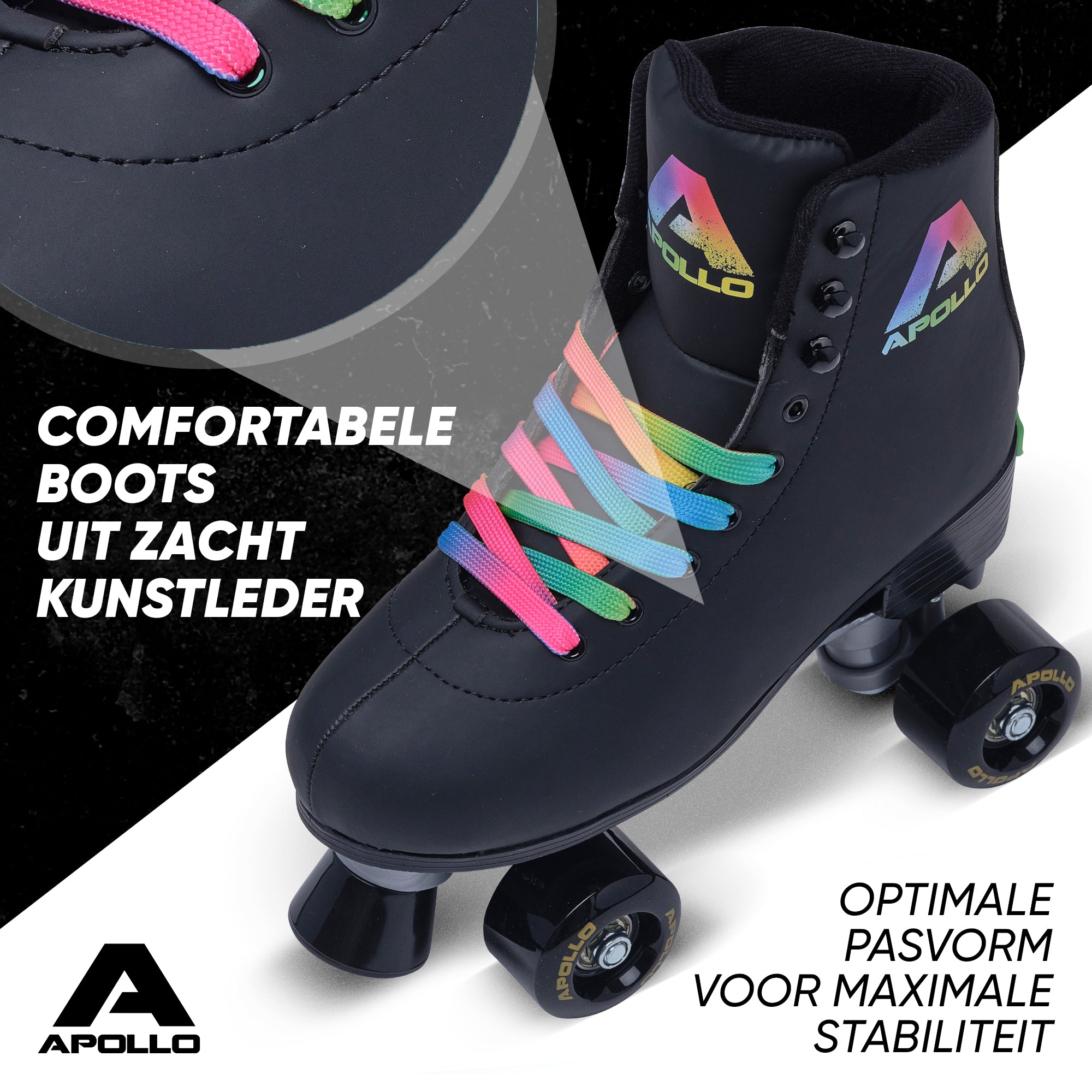 Apollo Disco Klassieke rolschaatsen voor kinderen en volwassenen - Rodeo Drive L (39-42)